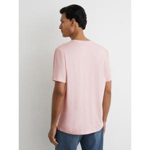 REISS Bless Cotton Crew-Neck Tailored-Fit T-Shirt